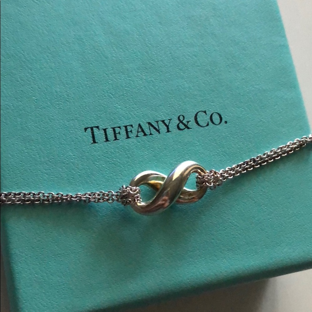 16 inch Tiffany infinity necklace